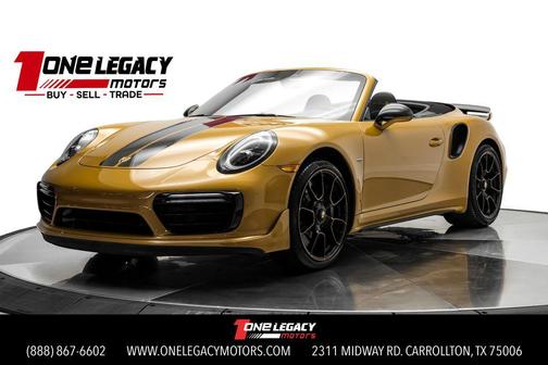 Gold 2019 Porsche 911 Turbo S