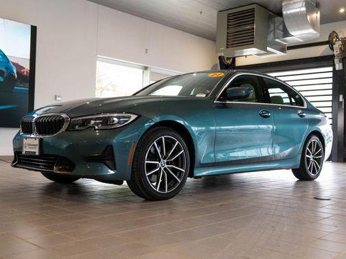 Blue 2021 BMW 330 xDrive