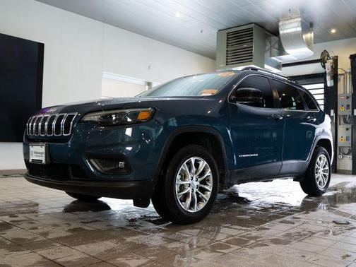 Slate Blue Pearlcoat 2022 Jeep Cherokee Latitude Lux