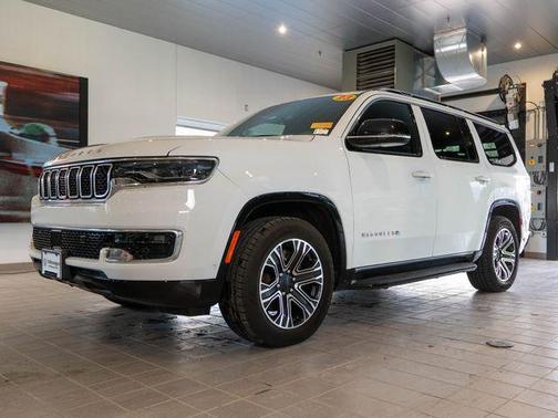 Bright White Clearcoat 2023 Jeep Wagoneer Series I 4x4