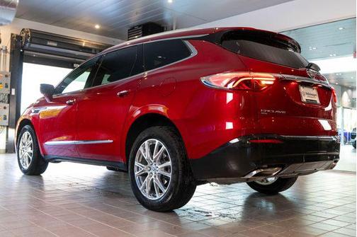 Cherry Red Tintcoat 2023 Buick Enclave Essence AWD
