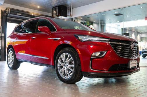 Cherry Red Tintcoat 2023 Buick Enclave Essence AWD