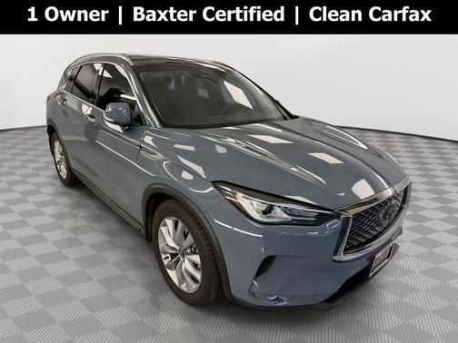 Slate Gray 2022 INFINITI QX50 LUXE AWD