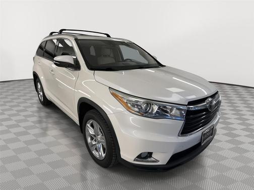 Blizzard Pearl 2015 Toyota Highlander Limited Platinum