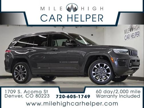 Gray 2023 Jeep Grand Cherokee Overland