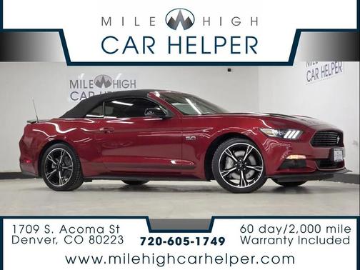 Red 2017 Ford Mustang GT Premium