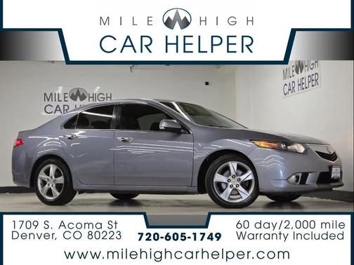 Gray 2012 Acura TSX 2.4