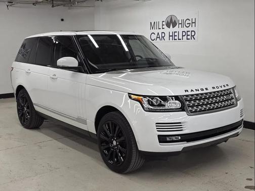 White 2016 Land Rover Range Rover 5.0L Supercharged