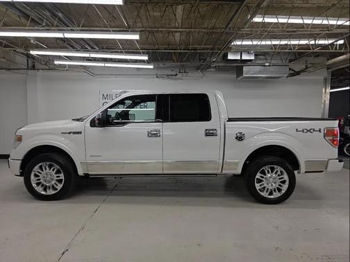 White 2013 Ford F-150 Platinum