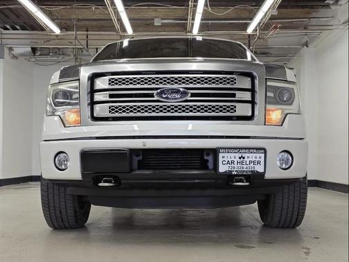 White 2013 Ford F-150 Platinum