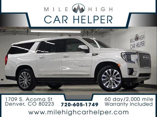 White 2021 GMC Yukon XL Denali