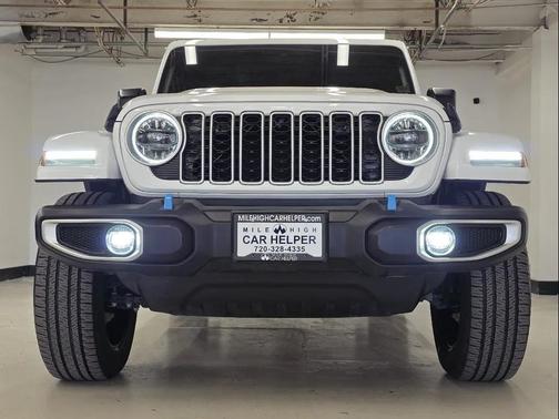 White 2024 Jeep Wrangler 4xe Sahara