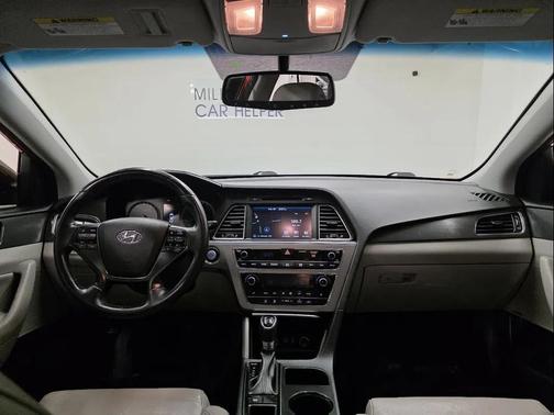 Red 2015 Hyundai SONATA Sport