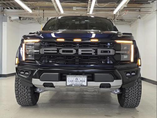 Blue 2024 Ford F-150 Raptor