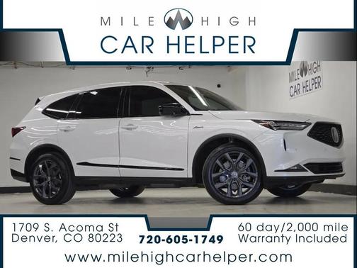 White 2024 Acura MDX A-SPEC
