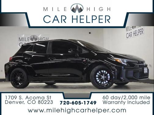 Black 2025 Toyota GR Corolla Core