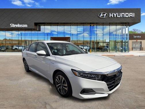 Platinum White Pearl 2021 Honda Accord Hybrid Base