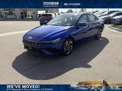 Intense Blue 2025 Hyundai ELANTRA Limited