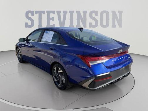 Intense Blue 2025 Hyundai ELANTRA Limited