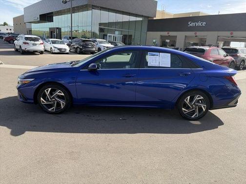 Intense Blue 2025 Hyundai ELANTRA Limited