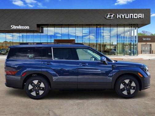 Atlantic Blue 2026 Hyundai SANTA FE HEV SEL