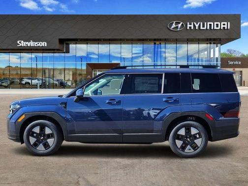 Atlantic Blue 2026 Hyundai SANTA FE HEV SEL