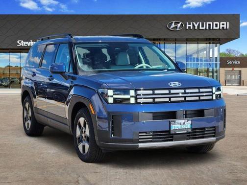 Atlantic Blue 2026 Hyundai SANTA FE HEV SEL