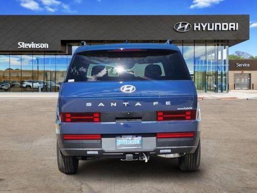 Atlantic Blue 2026 Hyundai SANTA FE HEV SEL