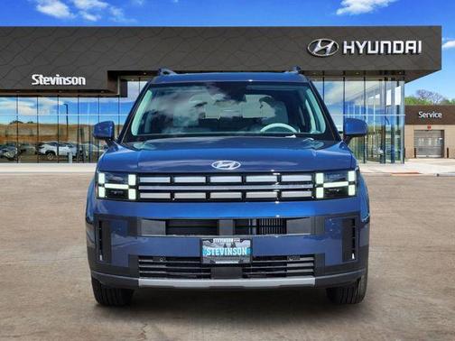 Atlantic Blue 2026 Hyundai SANTA FE HEV SEL