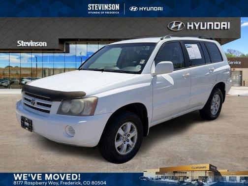 Super White 2003 Toyota Highlander