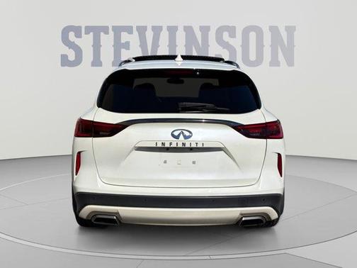 Majestic White 2021 INFINITI QX50 Luxe