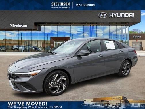 Gray 2025 Hyundai ELANTRA HEV SEL