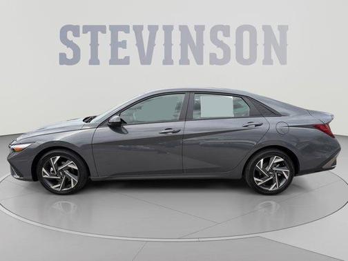 Gray 2025 Hyundai ELANTRA HEV SEL