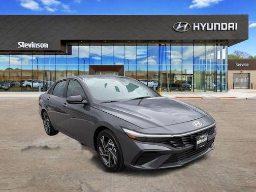 Gray 2025 Hyundai ELANTRA HEV SEL