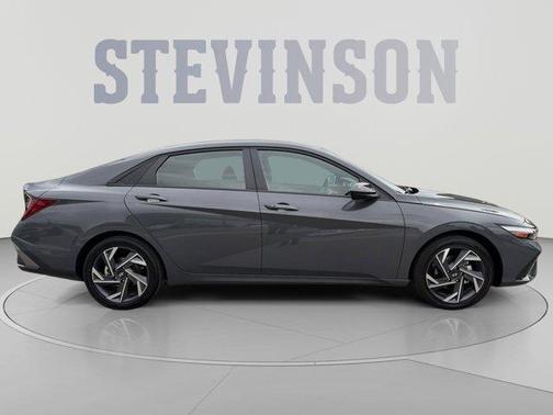 Gray 2025 Hyundai ELANTRA HEV SEL