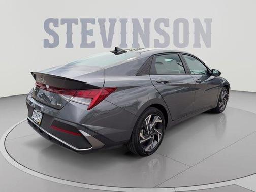 Gray 2025 Hyundai ELANTRA HEV SEL