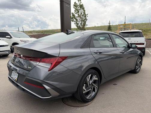 Gray 2025 Hyundai ELANTRA HEV SEL