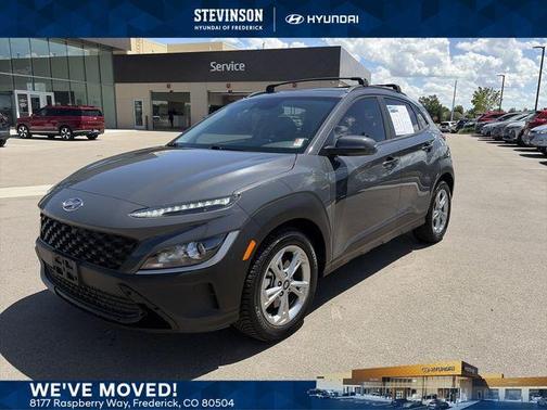 Gray 2023 Hyundai KONA SEL