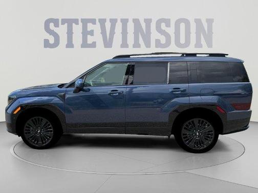 Atlantic Blue 2026 Hyundai SANTA FE HEV Calligraphy