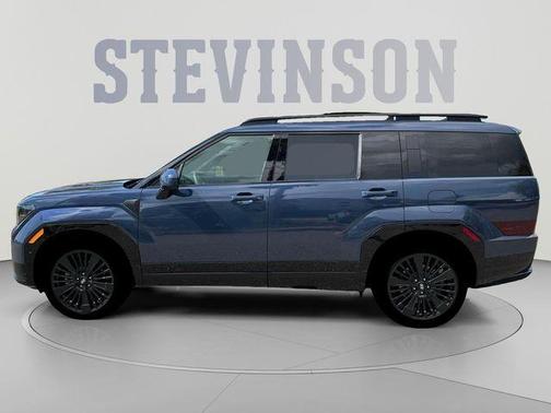 Atlantic Blue 2026 Hyundai SANTA FE HEV Calligraphy
