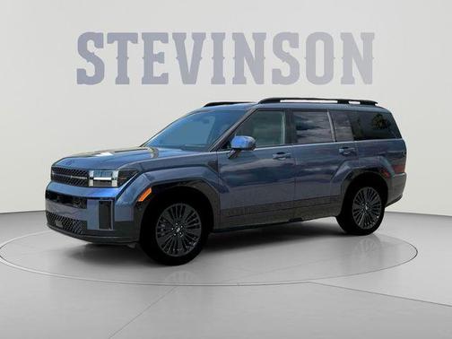 Atlantic Blue 2026 Hyundai SANTA FE HEV Calligraphy