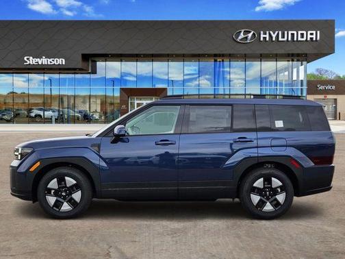 Atlantic Blue 2026 Hyundai SANTA FE HEV SEL