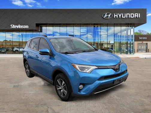 Electric Storm Blue 2018 Toyota RAV4 XLE
