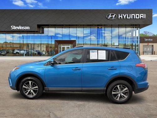 Electric Storm Blue 2018 Toyota RAV4 XLE