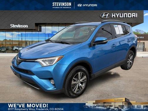 Electric Storm Blue 2018 Toyota RAV4 XLE