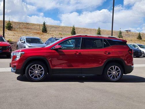 Volcanic Red 2023 GMC Terrain SLT