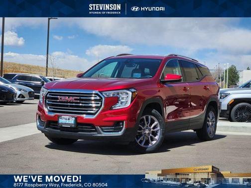 Volcanic Red 2023 GMC Terrain SLT