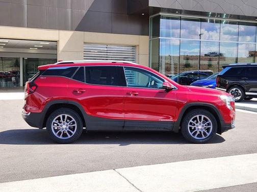 Volcanic Red 2023 GMC Terrain SLT