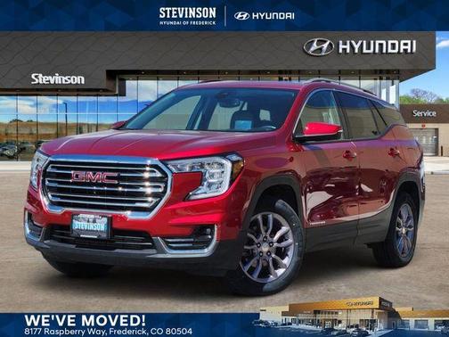 Volcanic Red 2023 GMC Terrain SLT