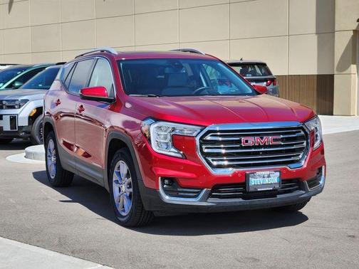 Volcanic Red 2023 GMC Terrain SLT